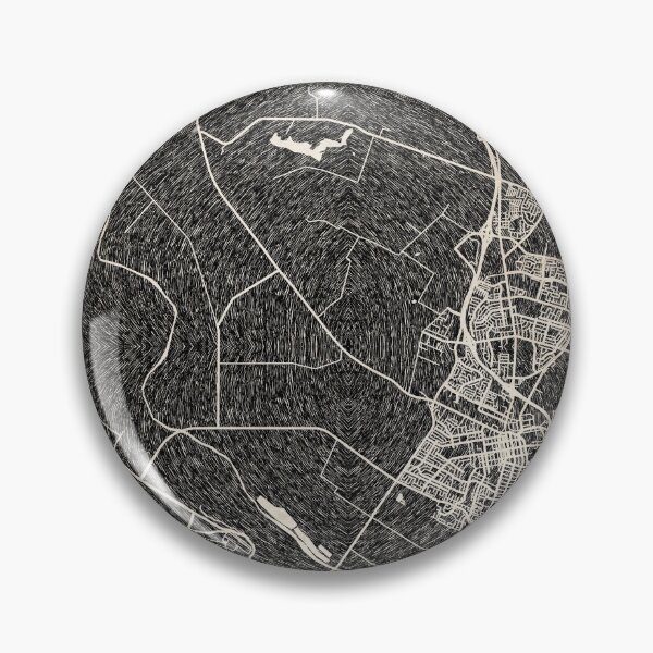 Item preview, Salinas map California Ink lines 2 designed and sold by InkMaps.