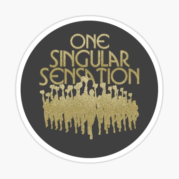 Item preview, One Singular Sensation | A Chorus Line designed and sold by aimee-draws.