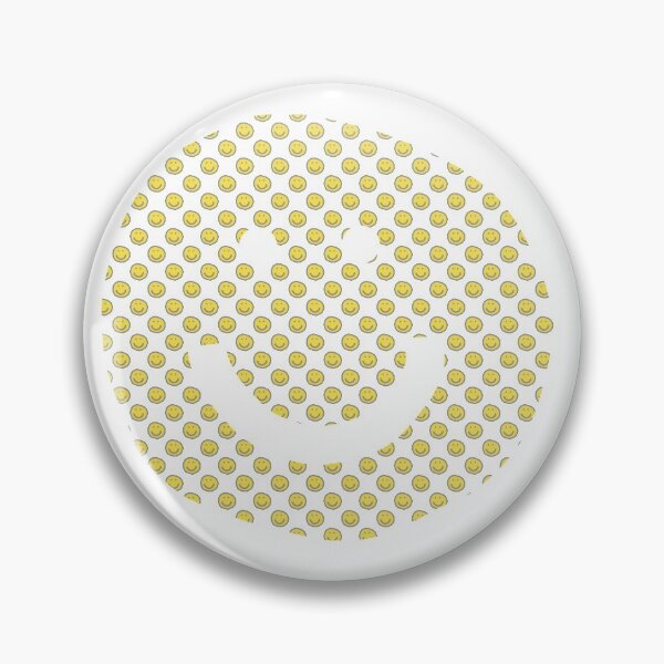 Item preview, Happy Smiley Faces of Illuminating Yellow in a Smiley Face designed and sold by ellenhenry.