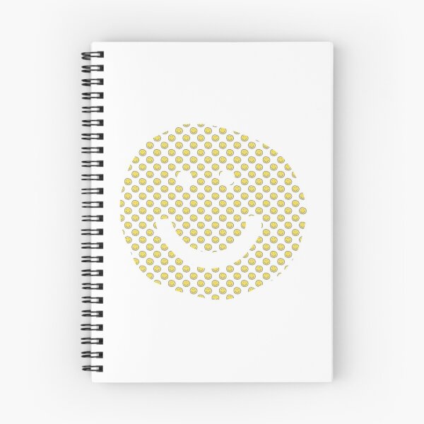 Item preview, Happy Smiley Faces of Illuminating Yellow in a Smiley Face designed and sold by ellenhenry.