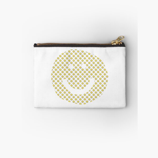 Item preview, Happy Smiley Faces of Illuminating Yellow in a Smiley Face designed and sold by ellenhenry.