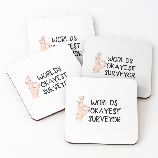Item preview, Worlds Okayest Surveyor designed and sold by Yay Design.