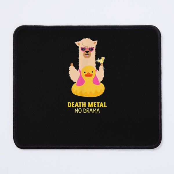 Item preview, Death Metal Llama Lazy Chill Bath Rubber Duck designed and sold by luisweber.