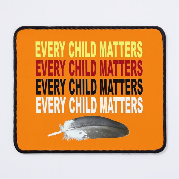 Item preview, 4 COLOR EVERY CHILD MATTERS W EAGLE FEATHER designed and sold by KarenDeLeary.