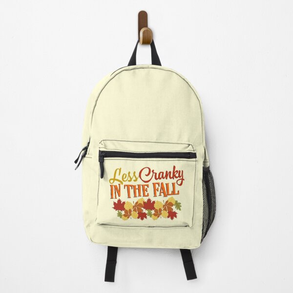 Item preview, Less Cranky In The Fall , Funny Autumn Quote designed and sold by MJDezigns.