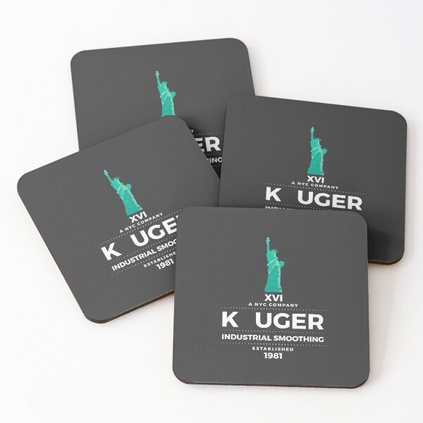 K uger Industrial Smoothing Coasters (Set of 4)