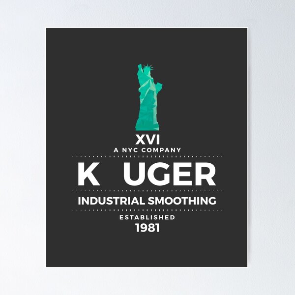 K uger Industrial Smoothing Poster