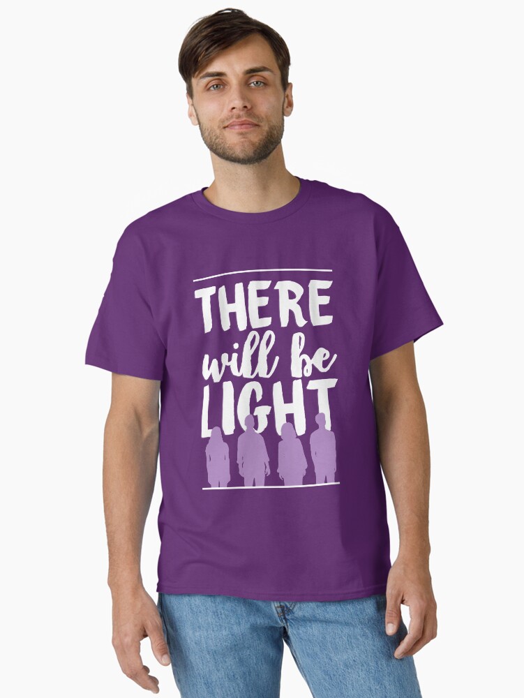 Thumbnail 1 of 7, Classic T-Shirt, There Will Be Light | Next to Normal designed and sold by aimee-draws.