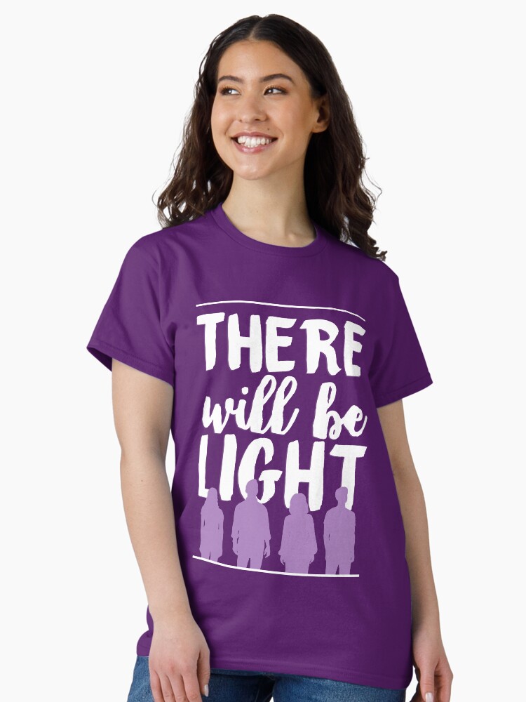 Thumbnail 2 of 7, Classic T-Shirt, There Will Be Light | Next to Normal designed and sold by aimee-draws.