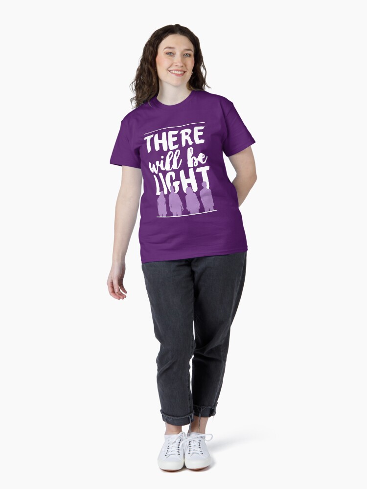Thumbnail 4 of 7, Classic T-Shirt, There Will Be Light | Next to Normal designed and sold by aimee-draws.
