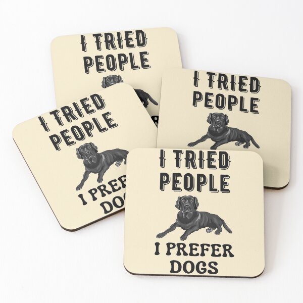 Item preview, I Tried People I Prefer Dogs designed and sold by Your Favorite Shop.