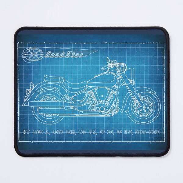 Item preview, Road Star XV 1700 Blueprint designed and sold by KlaraBubble.