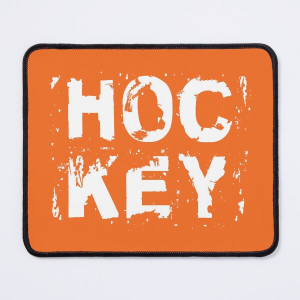 Item preview, Hockey lettering orange designed and sold by hookfreaks.