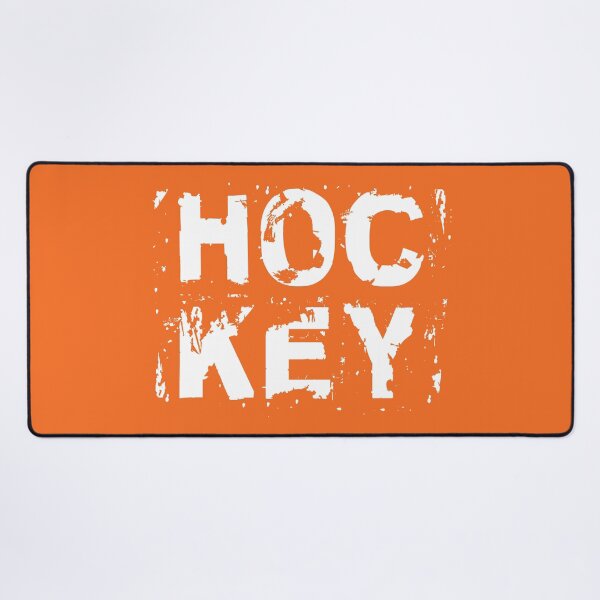 Item preview, Hockey lettering orange designed and sold by hookfreaks.