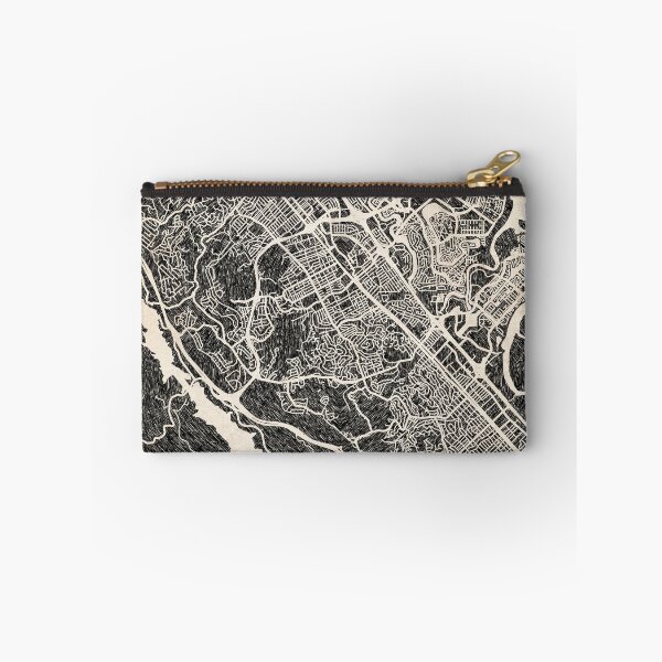 Item preview, San Mateo map California Ink lines 2 designed and sold by InkMaps.