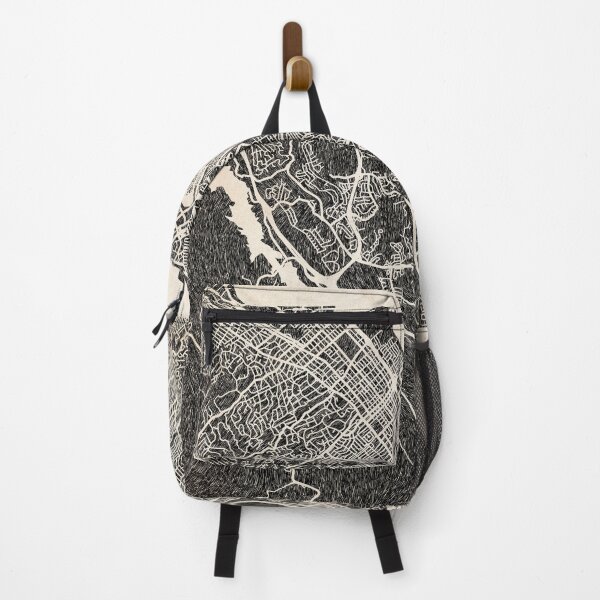 Item preview, San Mateo map California Ink lines 2 designed and sold by InkMaps.