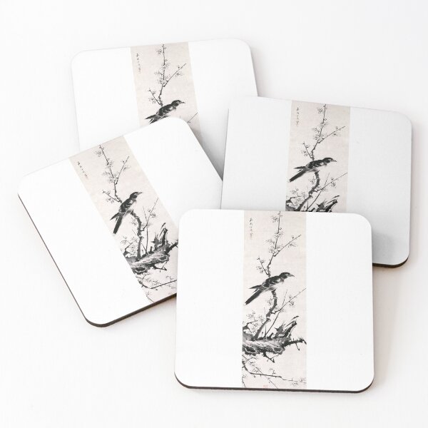 Item preview, Mynah Bird on Plum Branch designed and sold by ShineAesthetic.