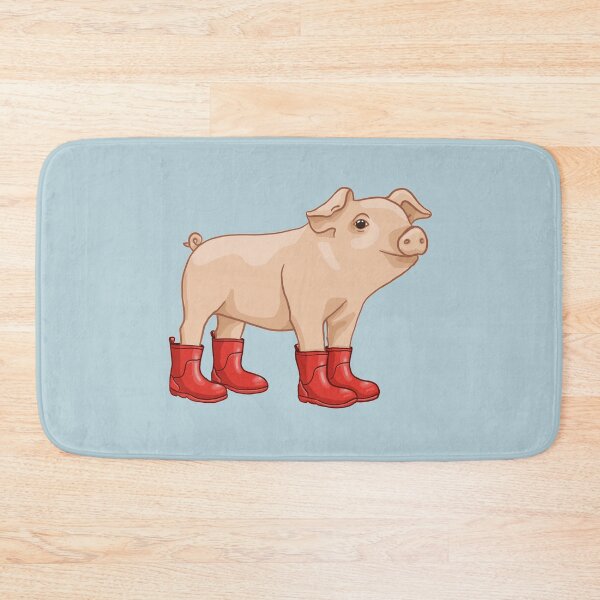 Item preview, Piglet in rain boots designed and sold by Milanicole.