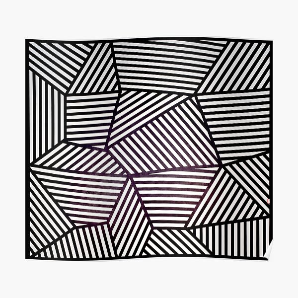 Wall Drawing 565 (Sol LeWitt, 1988) Poster