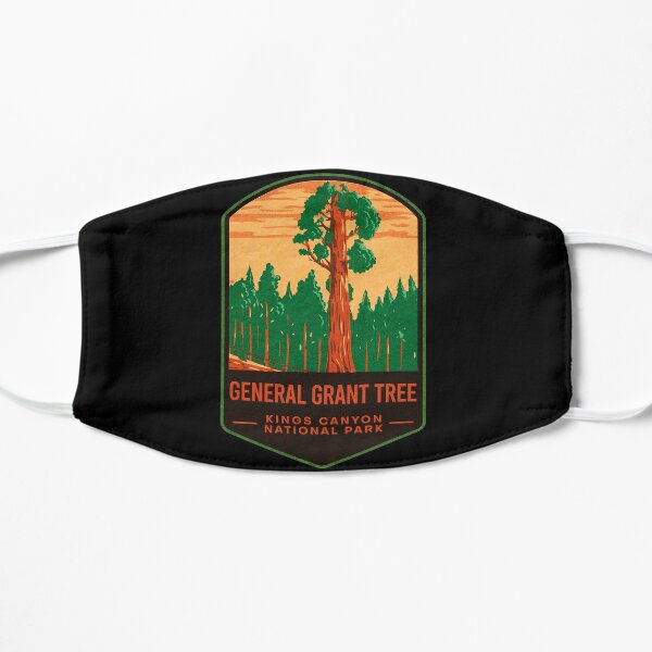 General Grant Tree Kings Canyon National Park Flat Mask