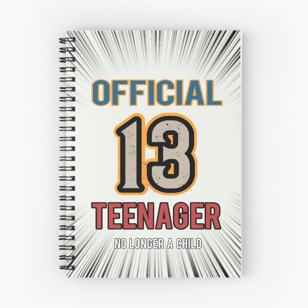 Item preview, Official Teenager | Comic Funny 13th Birthday | 13 years old teen gift designed and sold by JooArtPrints  ★★★★★.