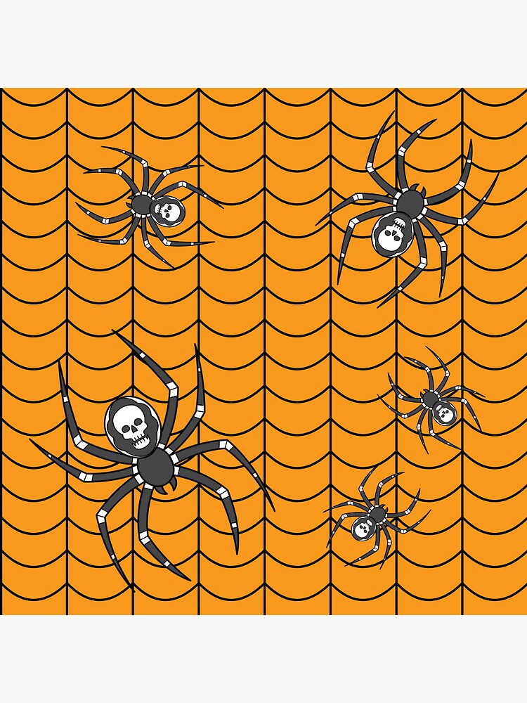 Thumbnail 3 of 3, Sticker, Spiders on Parade designed and sold by ValerieDesigns.