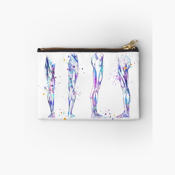 Item preview, Leg Muscles Colorful Watercolor Anatomy designed and sold by LotusGifts.