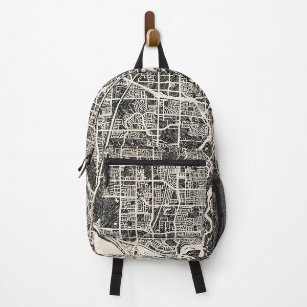 Item preview, Santa Ana map California Ink lines designed and sold by InkMaps.
