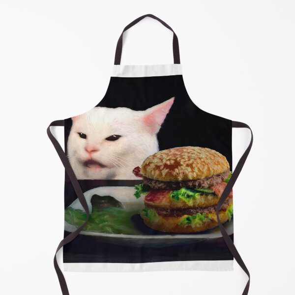 Item preview, Woman Yells at Cat Meme Painting... but it's a BigMac instead of a salad designed and sold by omgcatz.