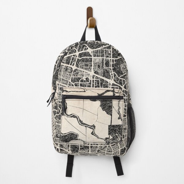 Item preview, Santa Clara map California Ink lines designed and sold by InkMaps.