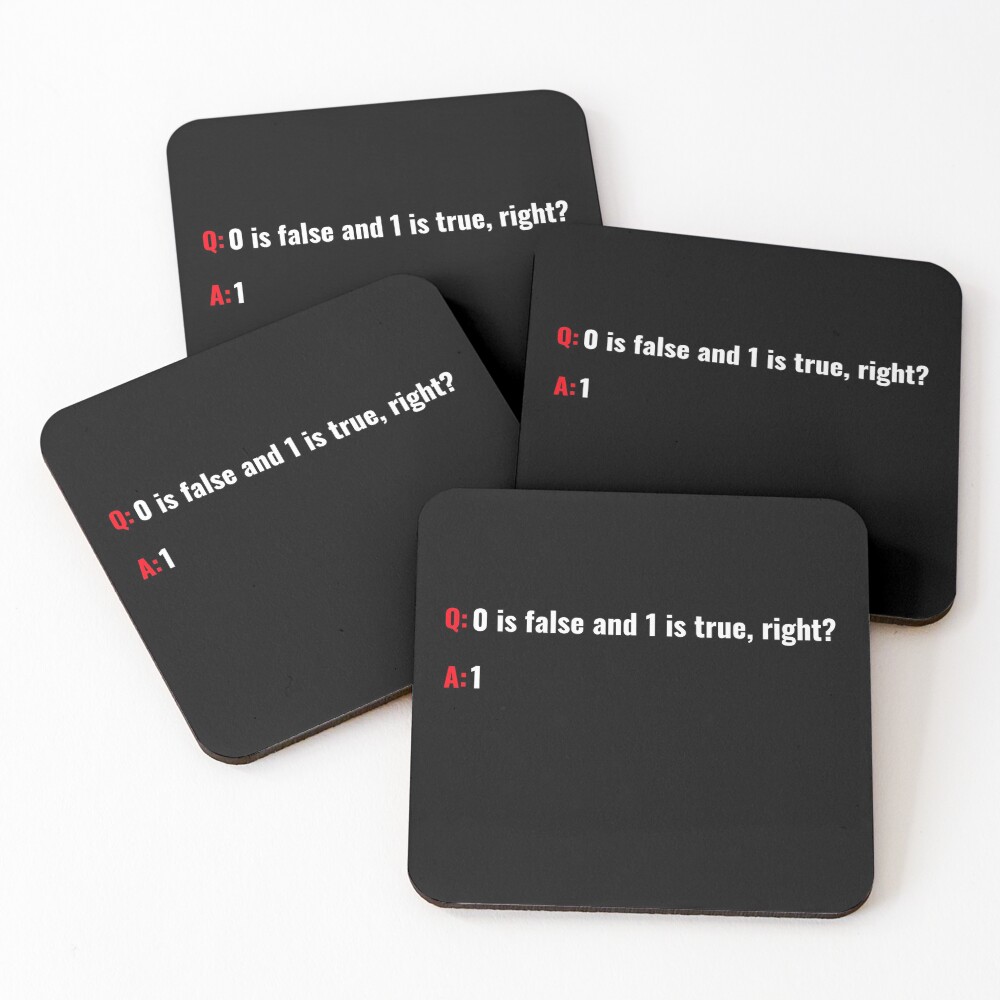 Item preview, Coasters (Set of 4) designed and sold by ComputerGeeksTs.