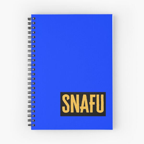 Item preview, S.N.A.F.U - Situation Normal All F*cked up - Military Jargon designed and sold by AirsoftBD.