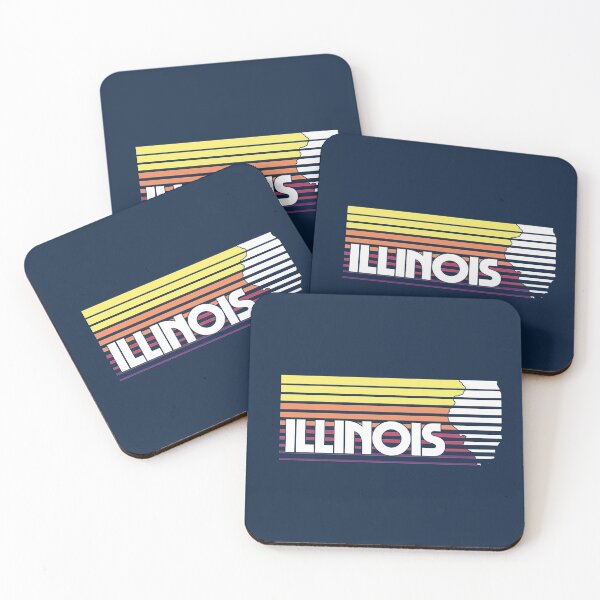 Item preview, Illinois Retro Vintage Classic Style IL Graphic designed and sold by toutwearapparel.