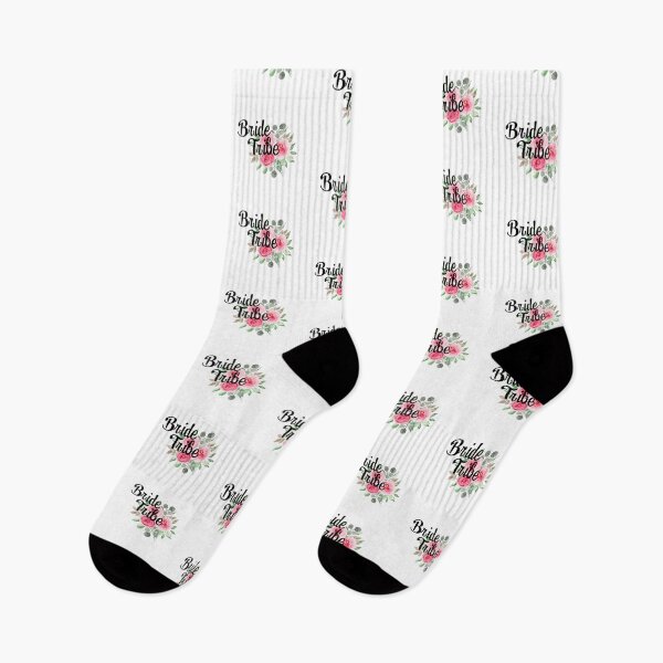 Item preview, Bride Tribe pink watercolor florals handlettered  designed and sold by Harpley Design Studio.
