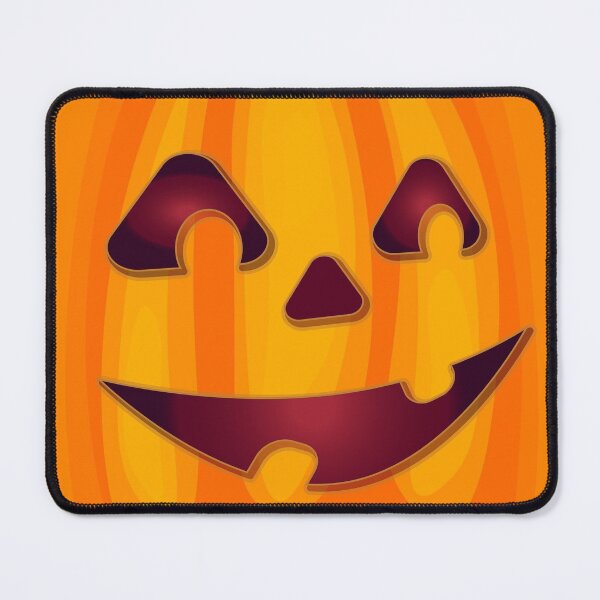 Item preview, Carved pumpkin Halloween design mirror designed and sold by CutieBlue.