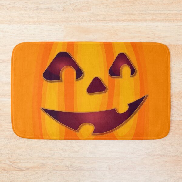 Item preview, Carved pumpkin Halloween design mirror designed and sold by CutieBlue.