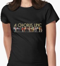 Eine Chorus-Linie Tailliertes T-Shirt
