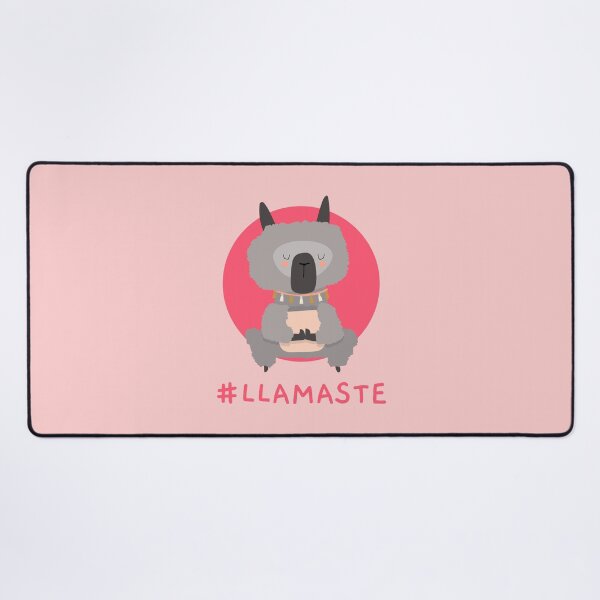 Item preview, #LLAMASTE Yoga Llama designed and sold by MadMando.