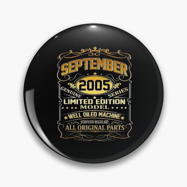 Artikelvorschau, September 2005 Vintage 16. Geburtstag 16 Jahre alt Geschenk entworfen und verkauft von BegayStore.