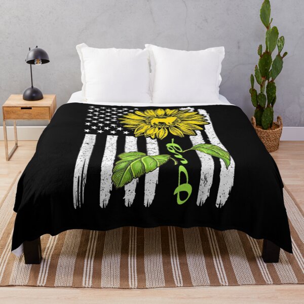 Item preview,  American Flag Sunflower Gift designed and sold by luisweber.
