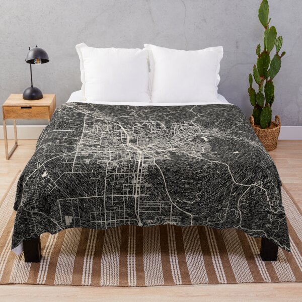 Item preview, Santa Rosa map California Ink lines designed and sold by InkMaps.