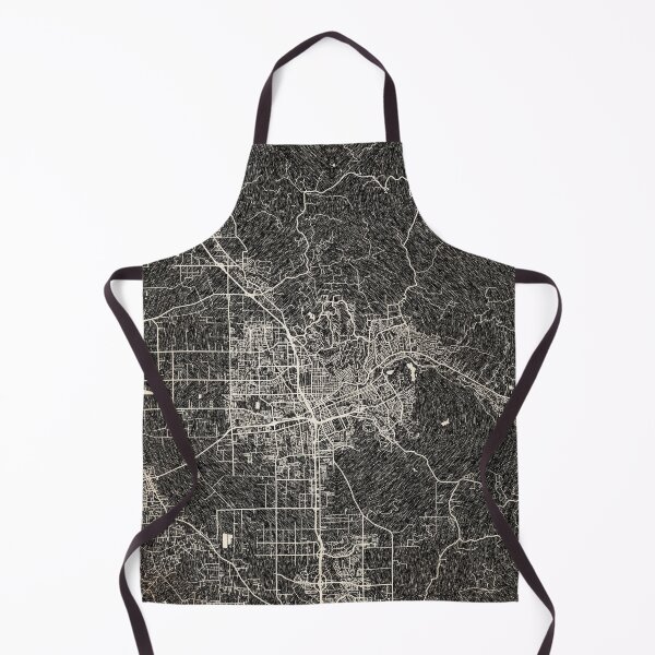 Item preview, Santa Rosa map California Ink lines 2 designed and sold by InkMaps.