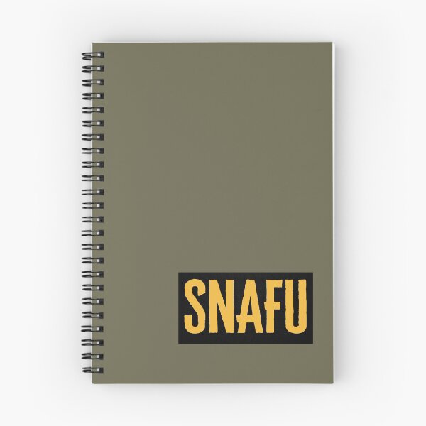 Item preview, S.N.A.F.U - Situation Normal All F*cked up - Military Jargon designed and sold by AirsoftBD.