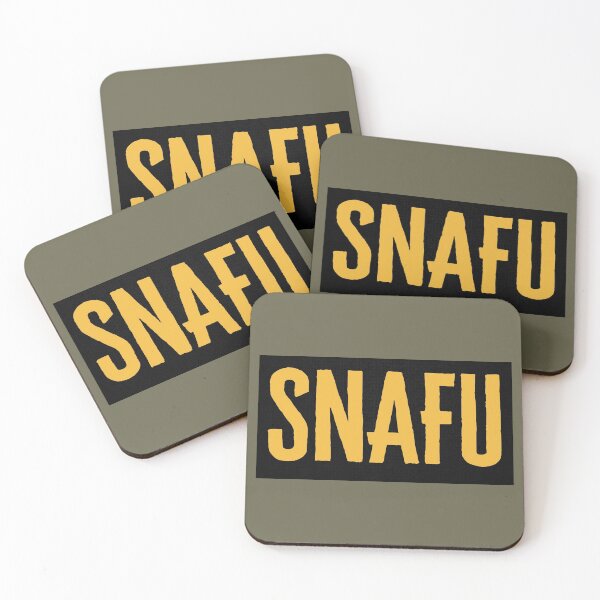 Item preview, S.N.A.F.U - Situation Normal All F*cked up - Military Jargon designed and sold by AirsoftBD.