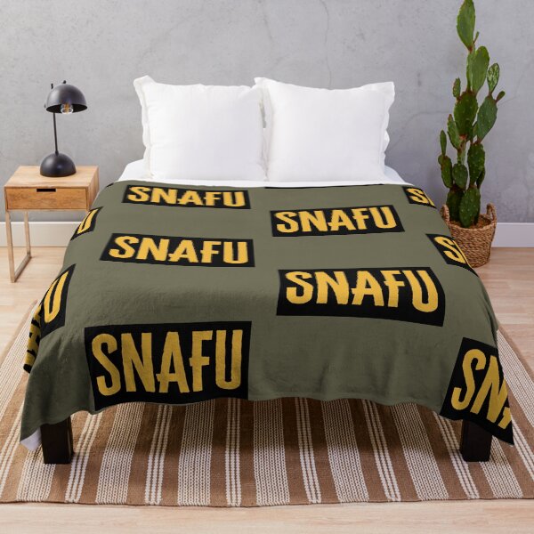 Item preview, S.N.A.F.U - Situation Normal All F*cked up - Military Jargon designed and sold by AirsoftBD.