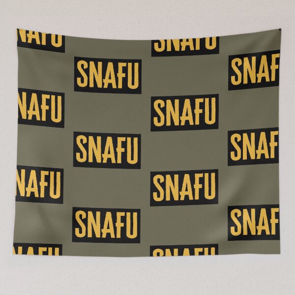 Item preview, S.N.A.F.U - Situation Normal All F*cked up - Military Jargon designed and sold by AirsoftBD.