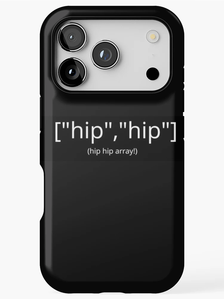 Thumbnail 1 of 4, iPhone Case, Computer Geek Hip, Hip, Array! designed and sold by ComputerGeeksTs.
