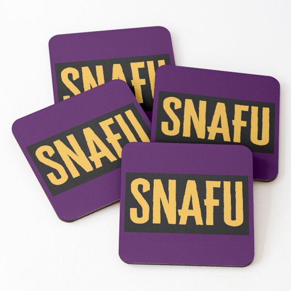 Item preview, S.N.A.F.U - Situation Normal All F*cked up - Military Jargon designed and sold by AirsoftBD.