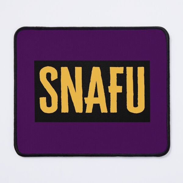 Item preview, S.N.A.F.U - Situation Normal All F*cked up - Military Jargon designed and sold by AirsoftBD.