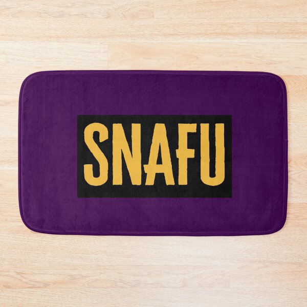 Item preview, S.N.A.F.U - Situation Normal All F*cked up - Military Jargon designed and sold by AirsoftBD.